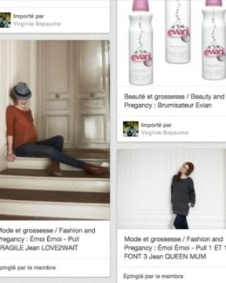 Mon tableau Pinterest – Grossesse : idées mode, beauté et Food !