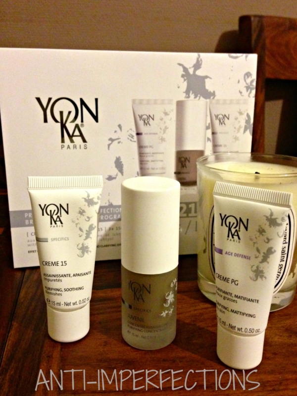 Lutter contre les imperfections visage avec Yon-Ka !