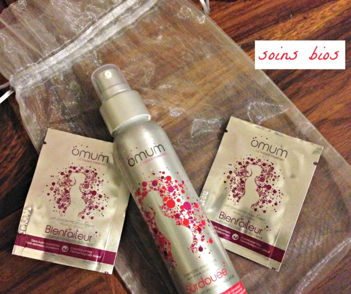 Soins corps bio et grossesse : Omum, la marque sans huile de palme, huiles essentielles et à 98% d’origine naturelle !