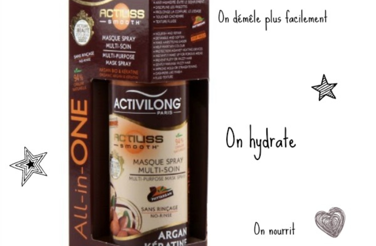 [Indispensable beauté] Masque Spray Multi-soin Actiliss d’Activilong : Pourquoi il convient à TOUS types de cheveux !