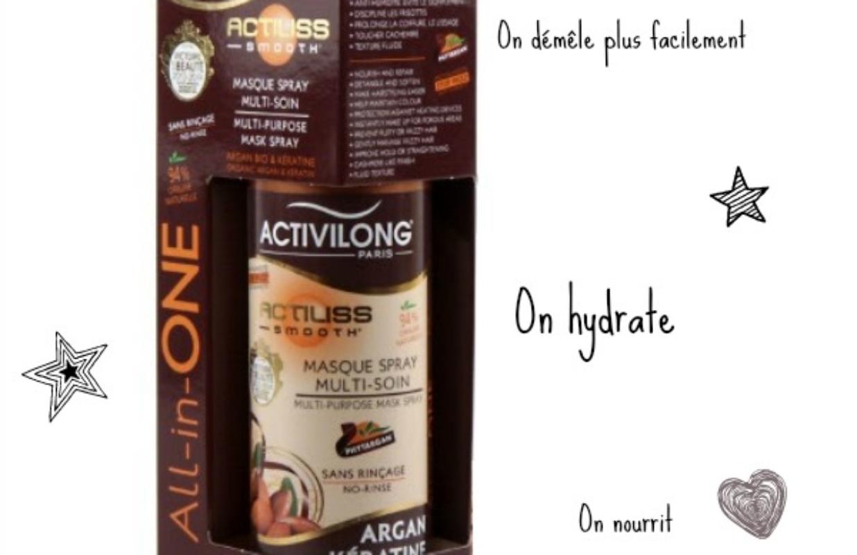 [Indispensable beauté] Masque Spray Multi-soin Actiliss d’Activilong : Pourquoi il convient à TOUS types de cheveux !