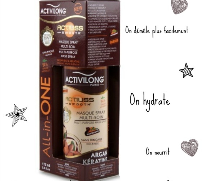 [Indispensable beauté] Masque Spray Multi-soin Actiliss d’Activilong : Pourquoi il convient à TOUS types de cheveux !