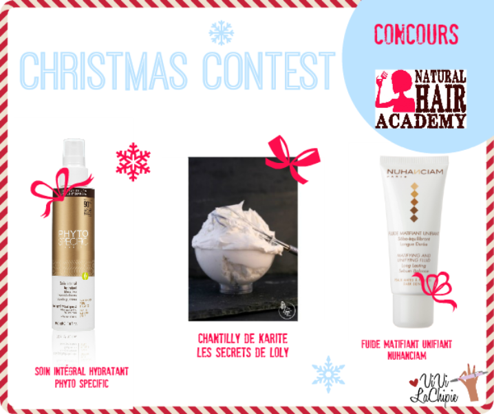 Les gagnants du concours Natural Hair Academy !