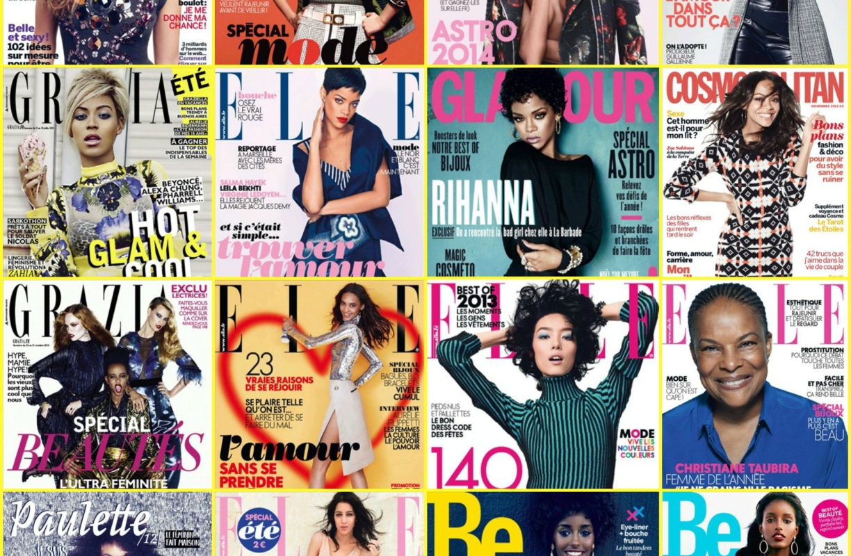 Les jolies couv des magazines féminins de 2013 – Focus #beauté #diversité (on a du boulot pour 2014….)