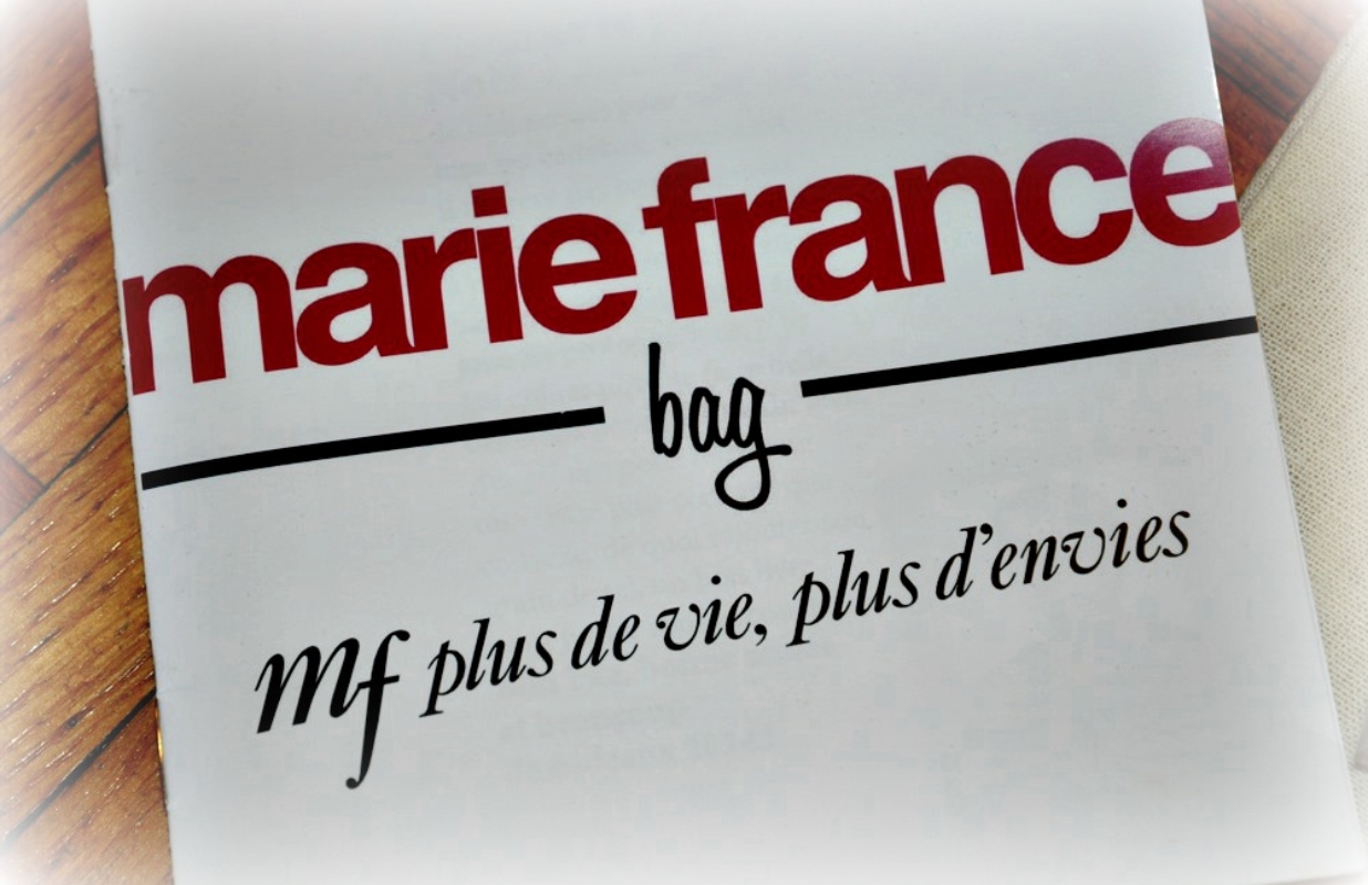 Quand Marie France lance le Marie France Bag (qu’est-ce qu’on y trouve dedans ?)