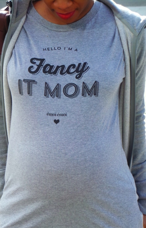 MODE et GROSSESSE : le duo Emoi-Emoi feat Adidas Gazelle Bordeaux