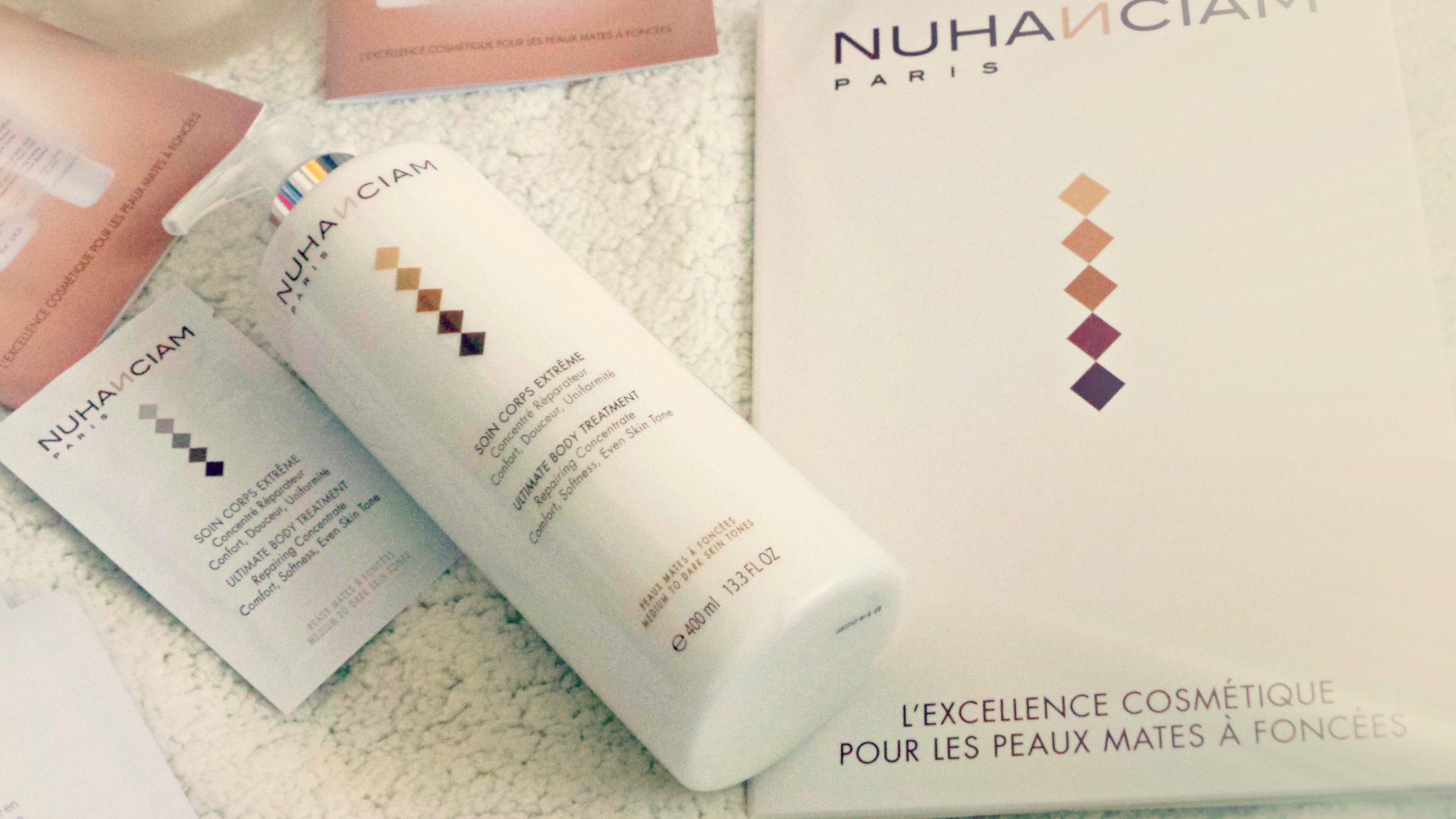 Mon avis sur le nouveau SOIN CORPS EXTREME NUHANCIAM (vidéo d’1 min)