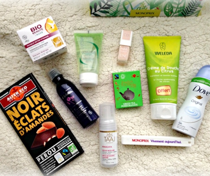Je ne fais pas beaucoup de notes sur les box, mais la Green Box de Monoprix ! Oh   my   god !