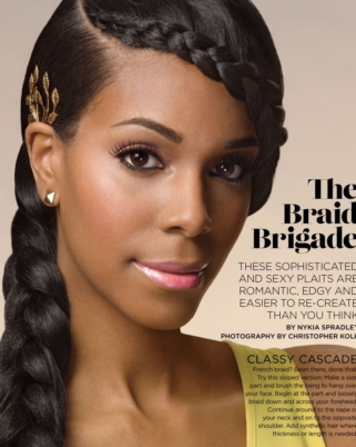 Cheveux crépus, défrisés ou non – quelques idées de tresses !