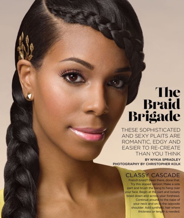 Cheveux crépus, défrisés ou non – quelques idées de tresses !