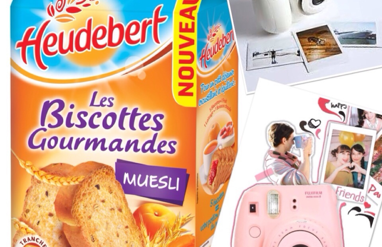 Les nouveaux Heudebert Muesli et un appareil photo INSTAX Fujfilm à gagner !