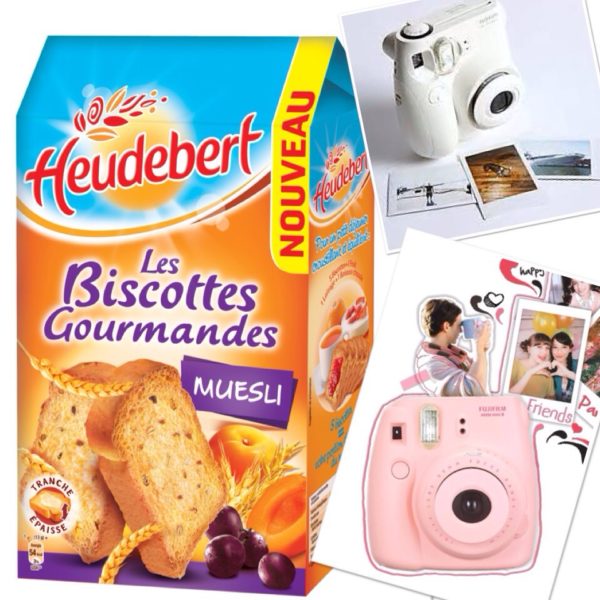 Les nouveaux Heudebert Muesli et un appareil photo INSTAX Fujfilm à gagner !