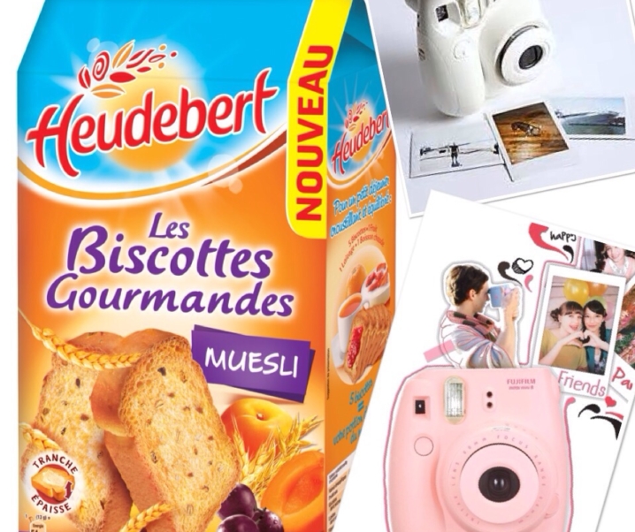 Les nouveaux Heudebert Muesli et un appareil photo INSTAX Fujfilm à gagner !