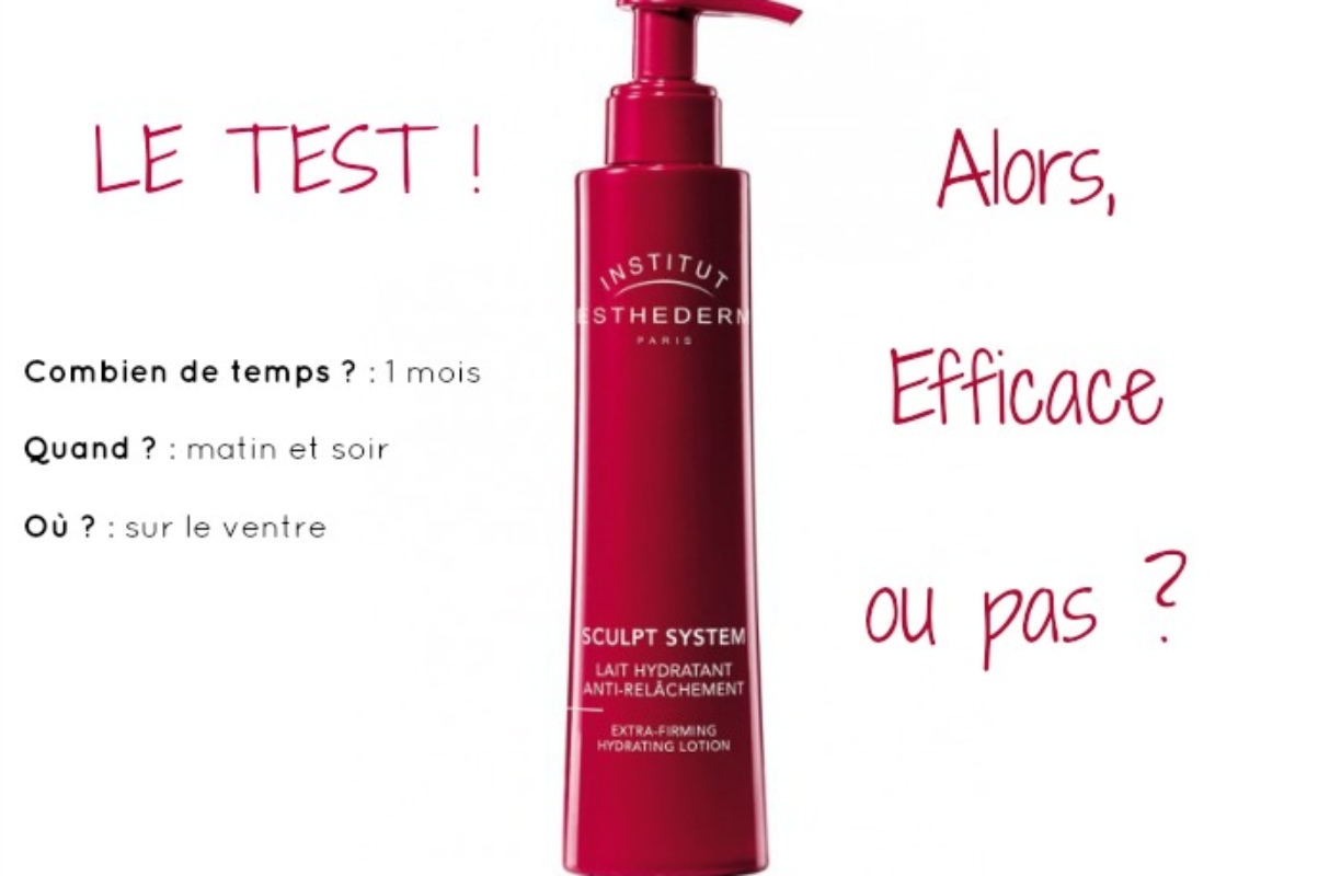 Lait Hydratant anti-relachement Institut Esthederm : Un mois de test, et après ?