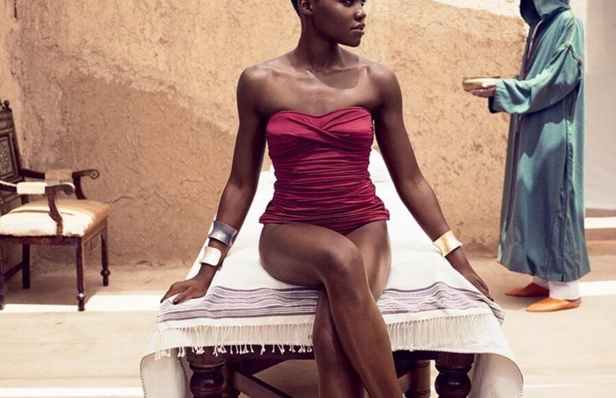 Lupita Nyong’o en UNE du Vogue US. 