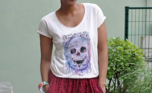 Outfit ot the day : la jupe courte !