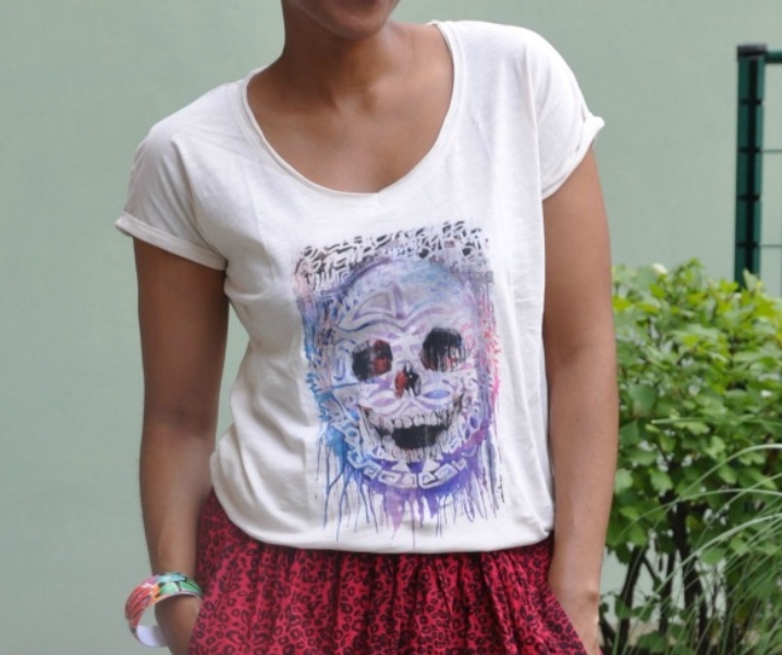 Outfit ot the day : la jupe courte !