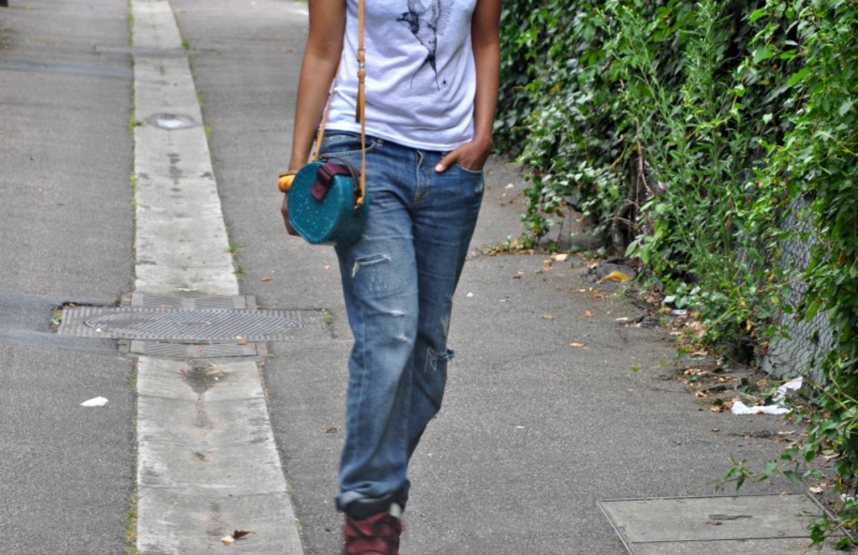 Outfit : Bandana and Boyfriend