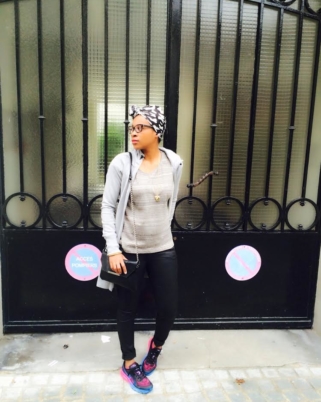 Outfit : un jour de pluie avec de la couleur aux pieds (mais juste aux pieds)