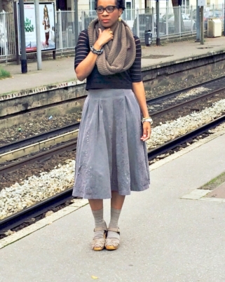 20% de réduction chez l’Atelier Scandinave et mon look gris souris !