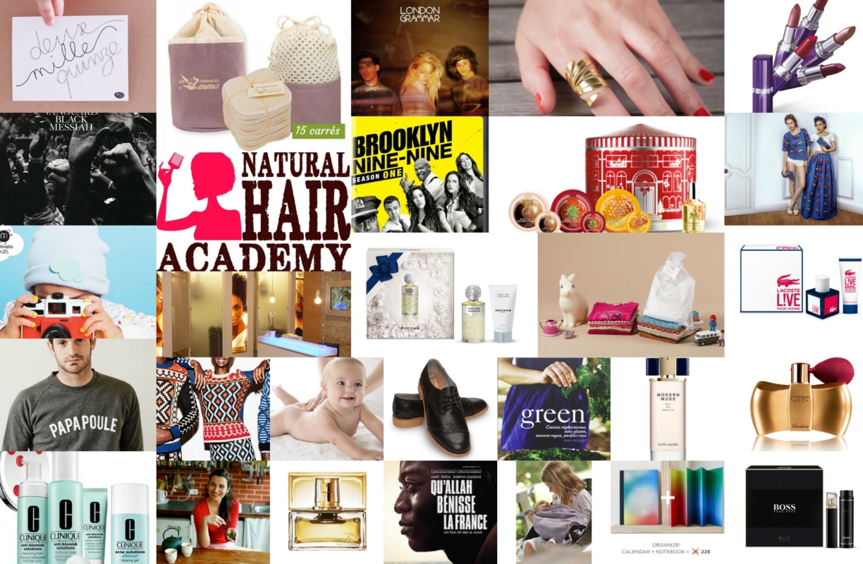 Cadeaux de Noel : 30 idées pour votre famille, vos amis, du bio, de la beauté, de la déco, du food et de la mode !