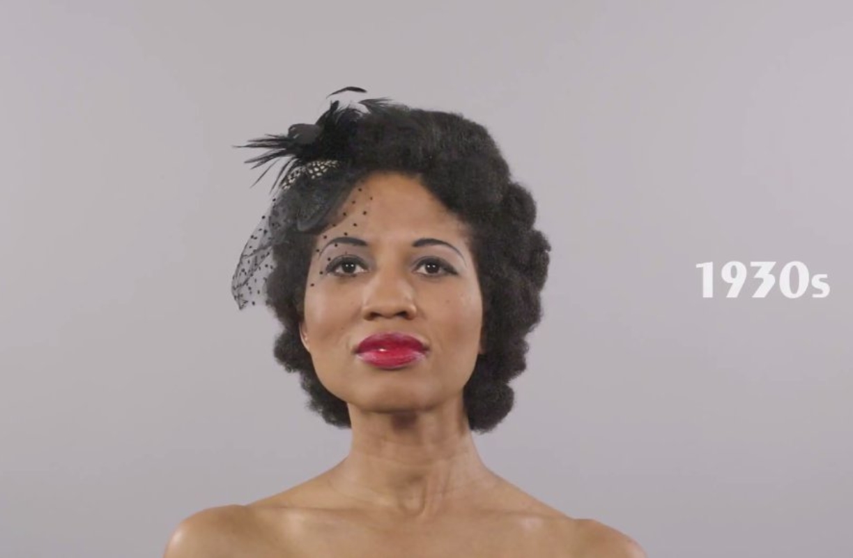 Vidéo : 100 ans de beauté noire en une minute !