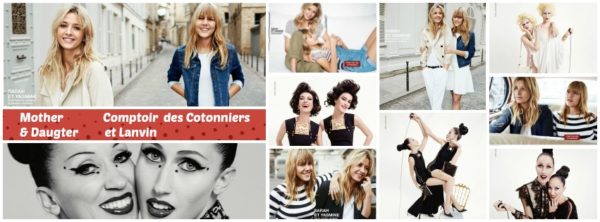 Mother and Daughter : Lanvin et Comptoir des Cotonniers