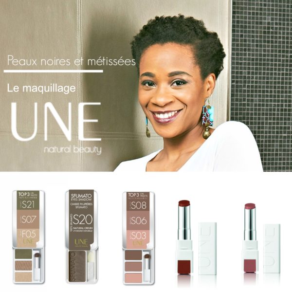 Maquillage UNE NATURAL BEAUTY : Peaux noires et métissées, 7 références faites pour vous !