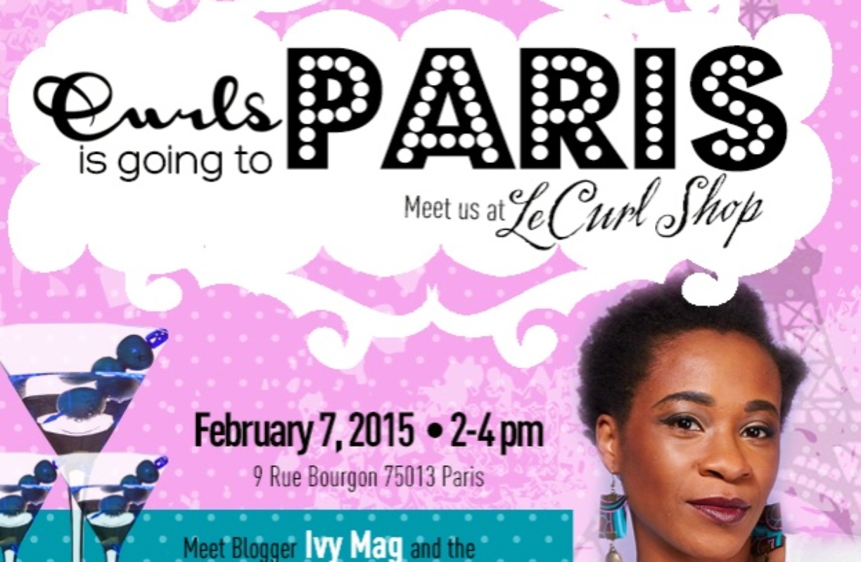 Curls is going to Paris ! Avec la marque, je vous invite au tout premier évènement Curls !