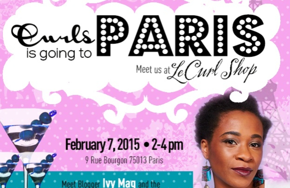 Curls is going to Paris ! Avec la marque, je vous invite au tout premier évènement Curls !