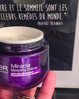 Nouveauté Beauté : J’ai testé la Miracle Sleeping Crème de Garnier !