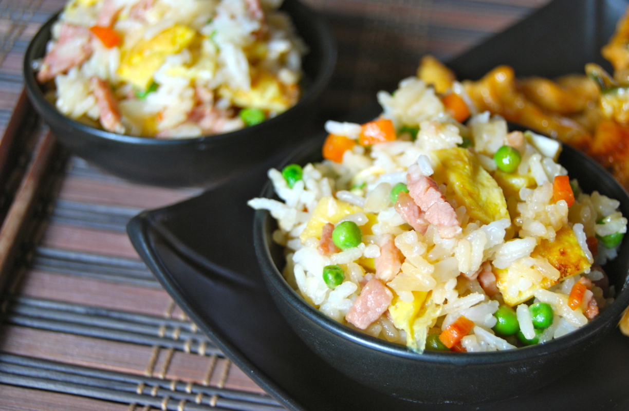 Recette de riz cantonnais Express