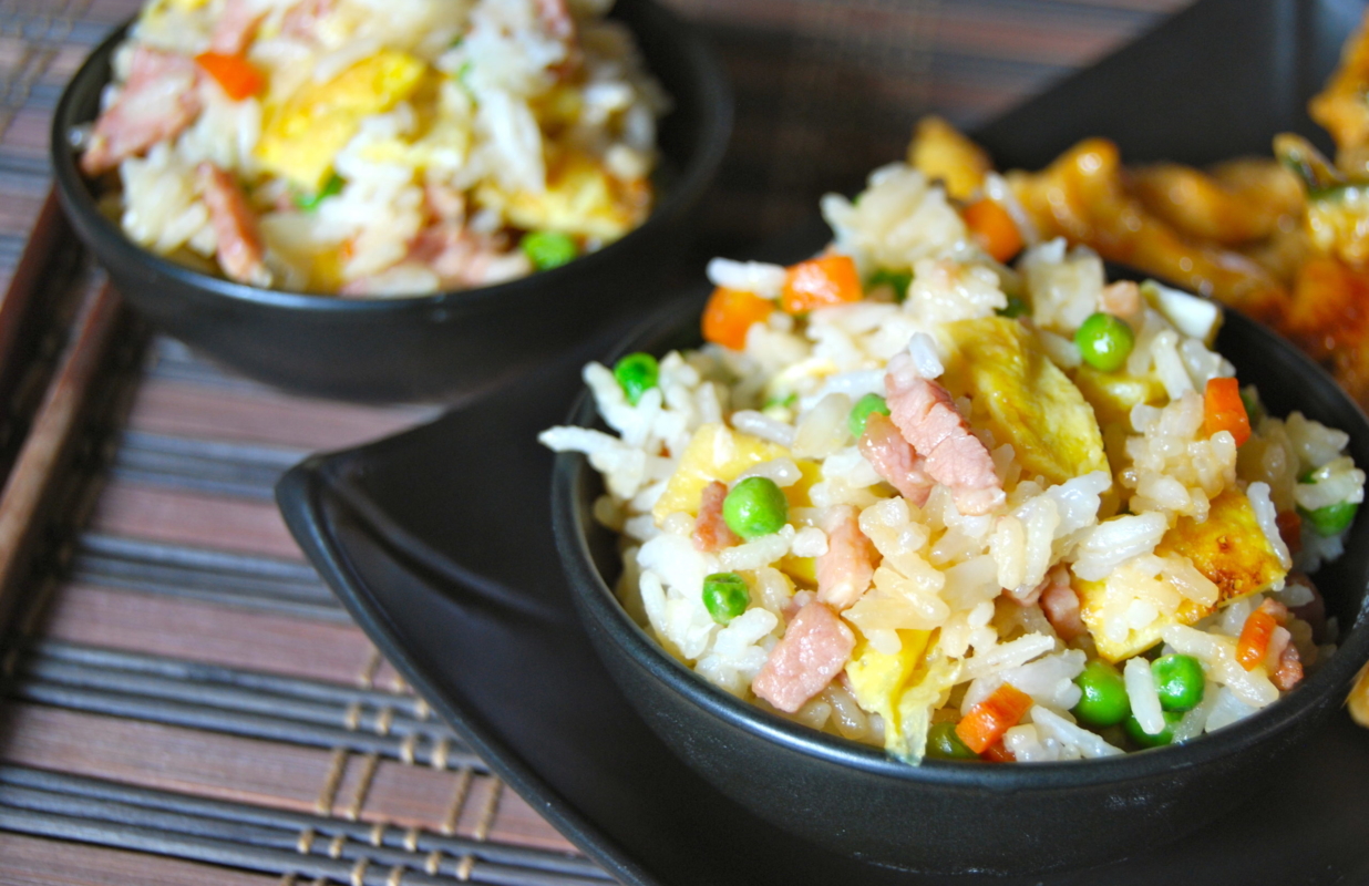 Recette de riz cantonnais Express