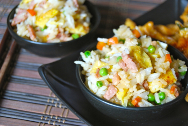 Recette de riz cantonnais Express