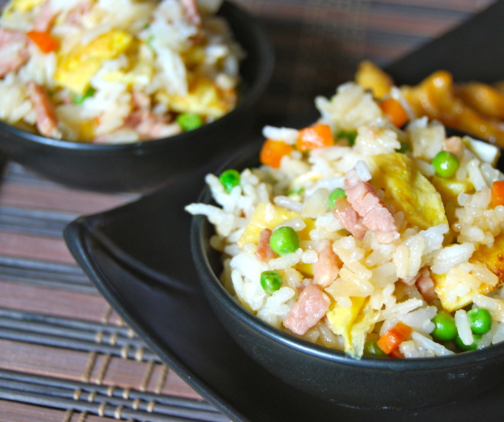 Recette de riz cantonnais Express