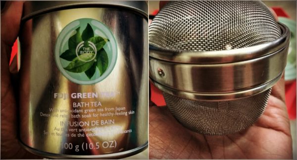 La belle idée de The Body Shop : L&rsquo;infusion de bain Fuji Green Tea