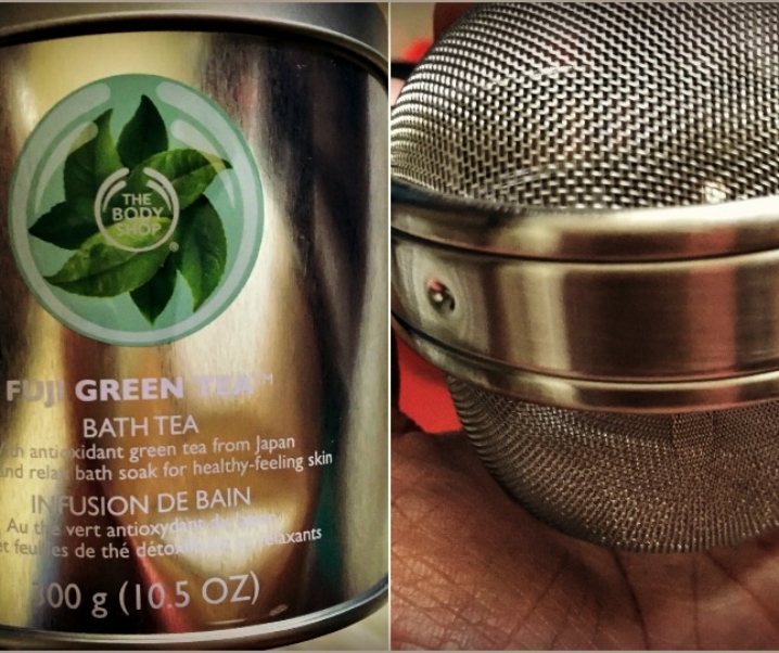 La belle idée de The Body Shop : L’infusion de bain Fuji Green Tea