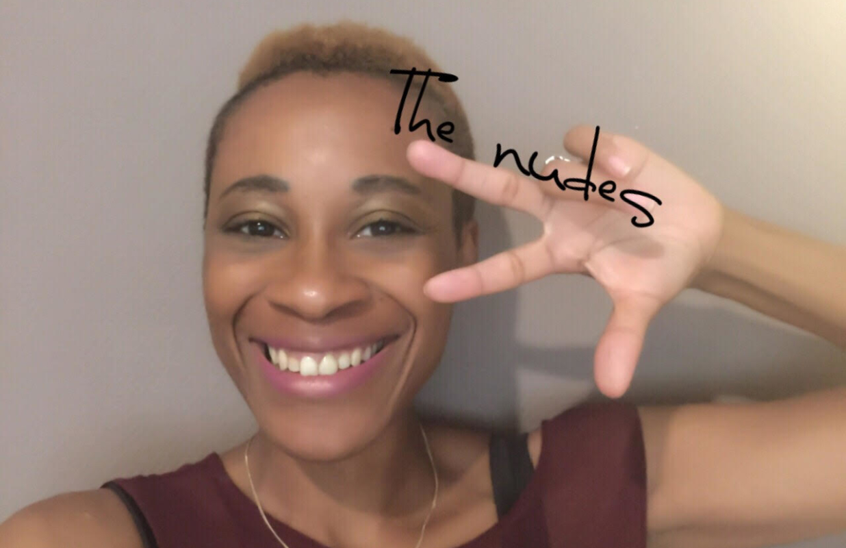 Maquillage discret et regard pétillant : The Nudes –  par Gemey Maybelline