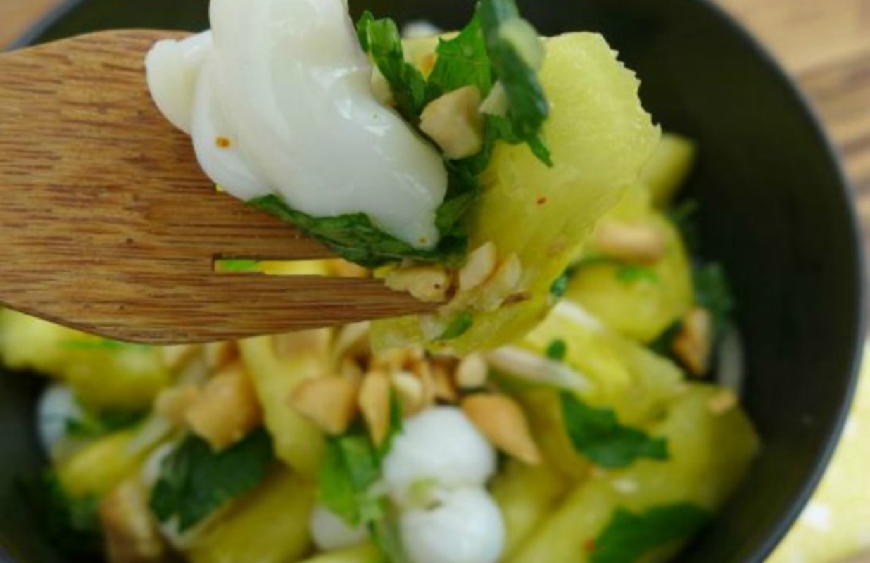 Healthy Summer in Paris : Recette – Salade thaie ananas et calamars