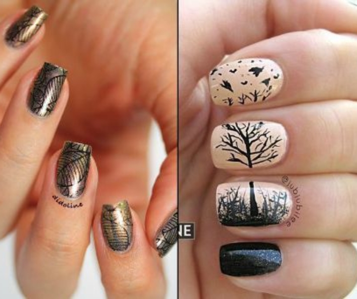 Floral Nails – 15 idées de nail art pour l’automne !
