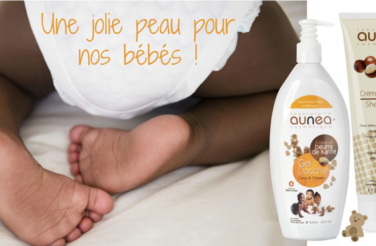 Peaux noires et métissées : prendre soin de la peau de bébé !