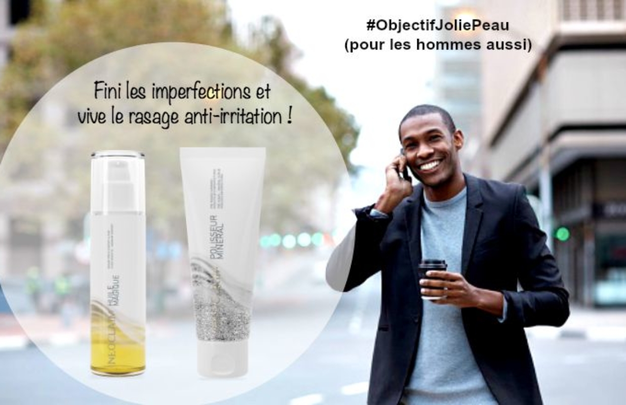 #ObjectifJoliePeau pour les hommes : Et si on parlait de cette barbe et du rasage ?