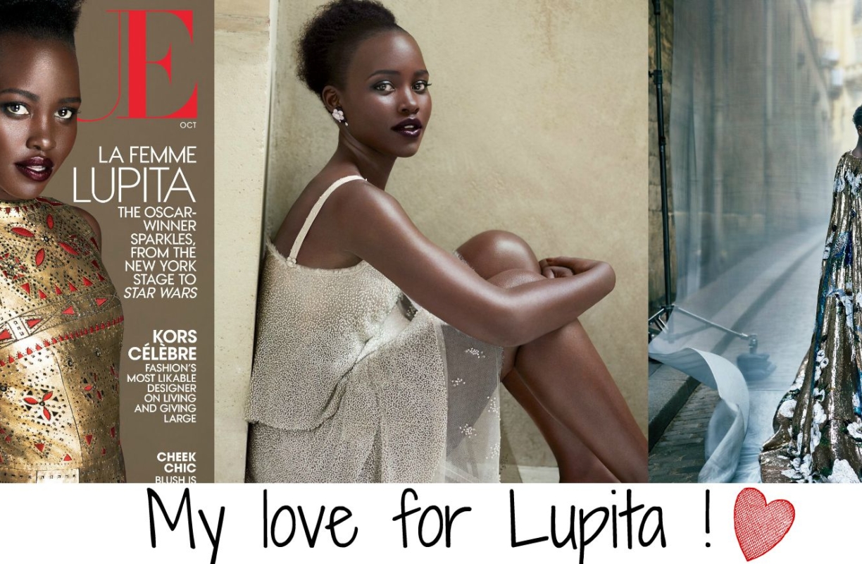 Lupita Nyong&rsquo;o, en UNE du Vogue – autumn 2015