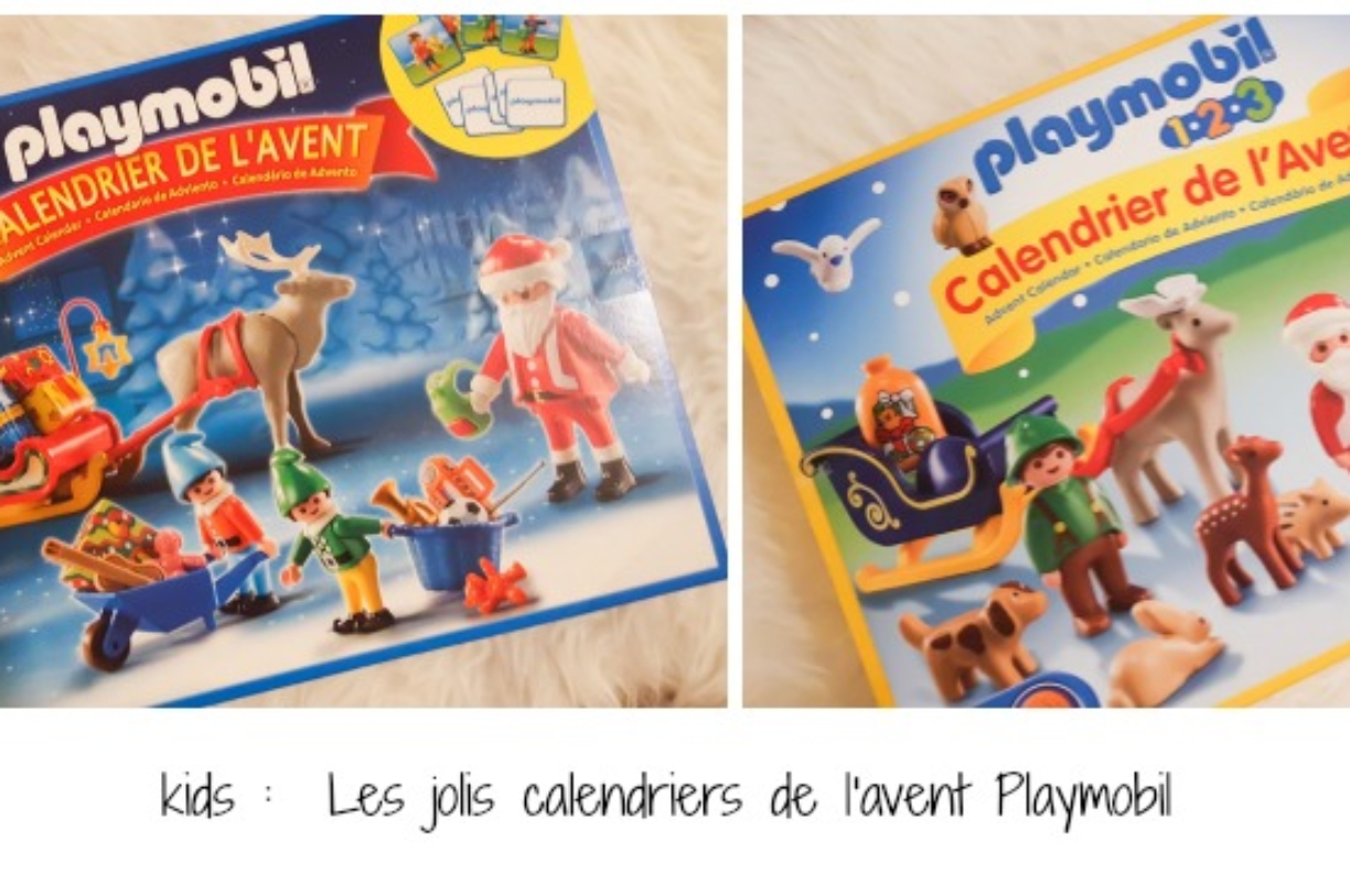 Les jolis calendriers de l’avent Playmobil !