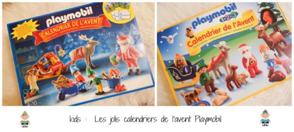 Les jolis calendriers de l’avent Playmobil !