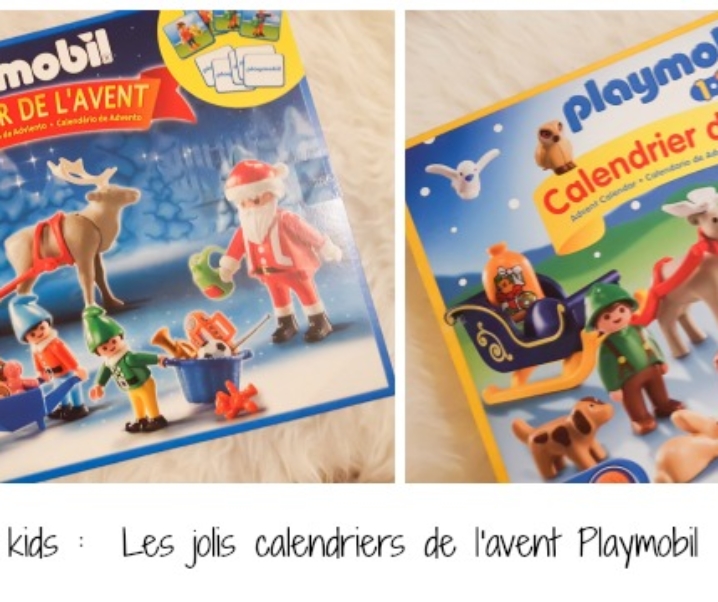 Les jolis calendriers de l’avent Playmobil !