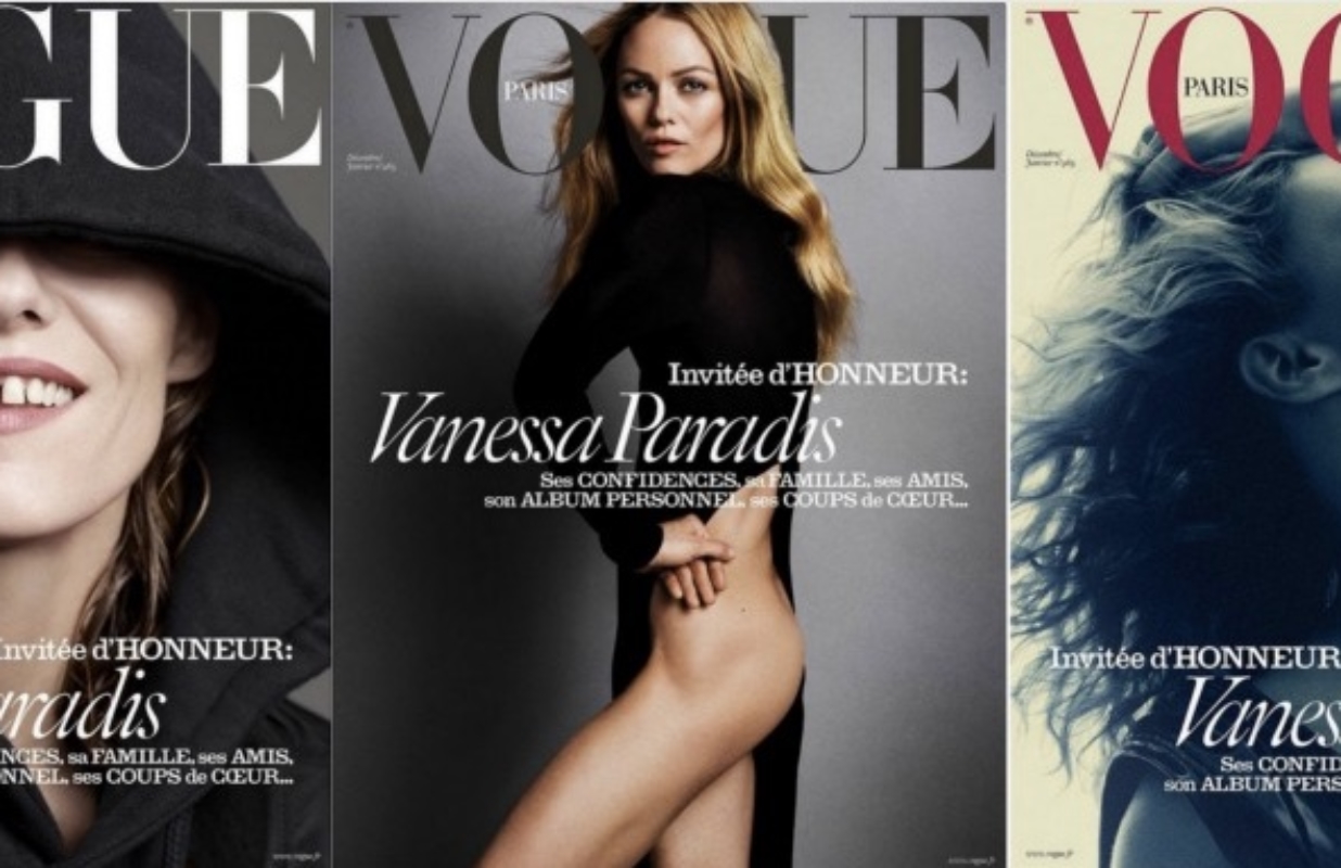 Vogue – Vanessa Paradis : La magnifique couv de décembre !