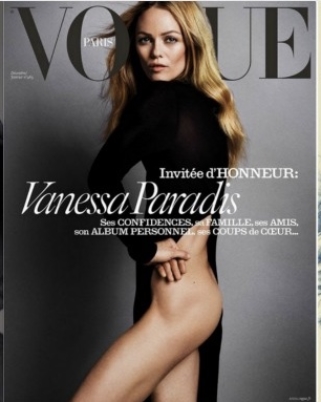 Vogue – Vanessa Paradis : La magnifique couv de décembre !
