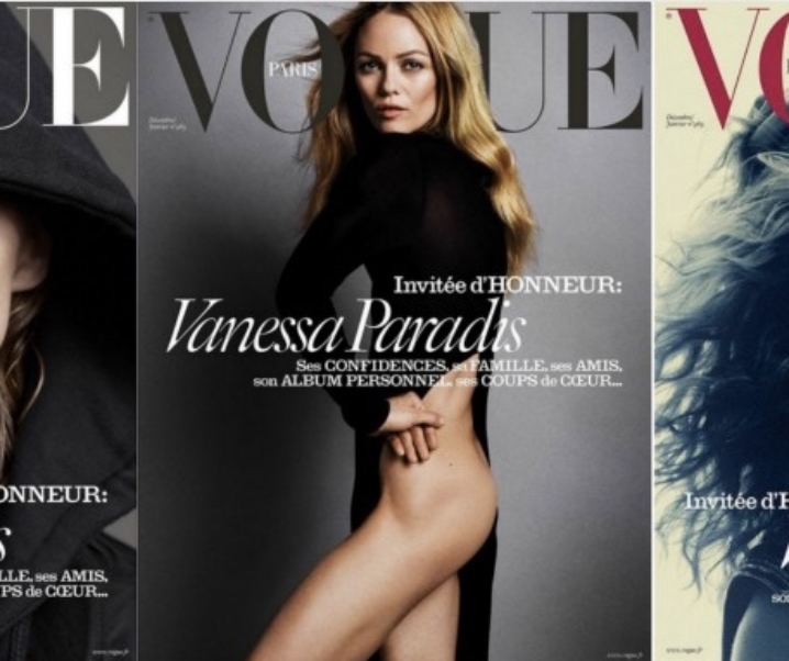 Vogue – Vanessa Paradis : La magnifique couv de décembre !