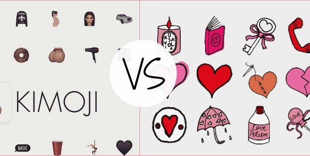 J'ai hésité entre les émojis de Kim Kardashian et ceux de Diptyque ! (naaaan, je rigole)